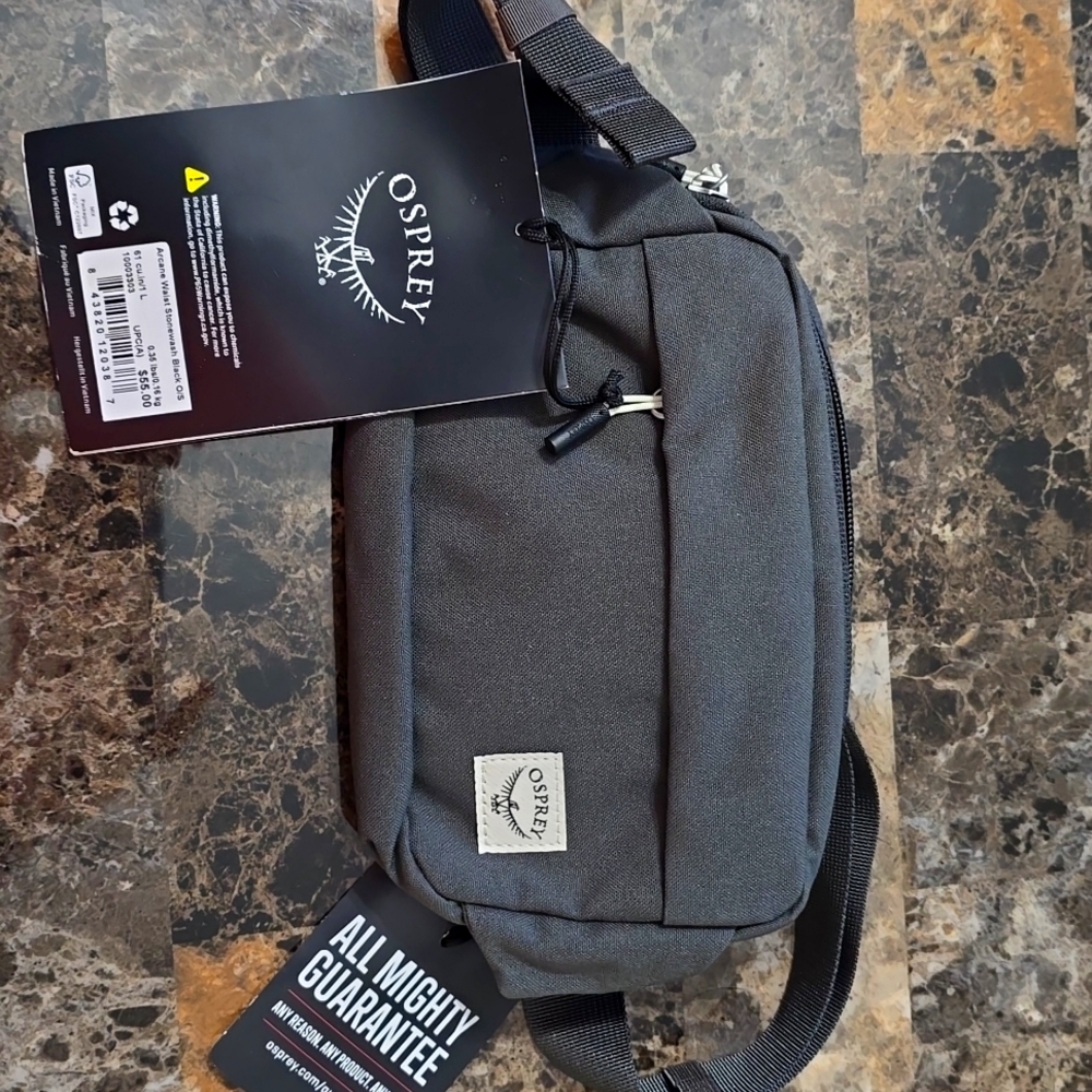 Arcane Waist Stonewash Black
